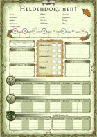 DSA5 Heldenbrief - Waldelfen-Design